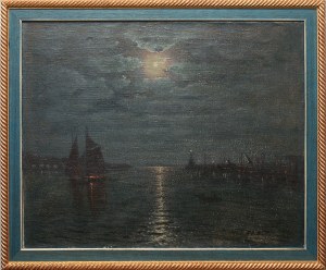 Roman Bratkowski (1869 Lviv - 1954 Wieliczka), Nocturne