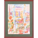 Jan Wodyński (1903 Jasło-1988 Warsaw), Urban Landscape