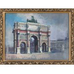 Artysta nieokreślony (2 poł. XIX w.), Łuk Triumfalny Carrousel w Paryżu