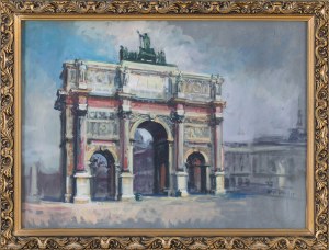 Artist unspecified (2nd half of 19th century), Arc de Triomphe Carrousel in Paris