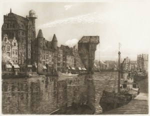 Berthold Hellingrath (1877 Elblag - 1954 Hannover), Dlugie Pobrzeze in Danzig