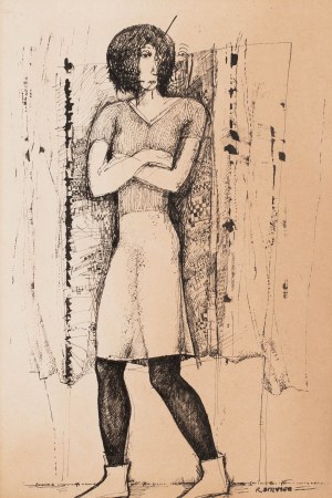 Ryszard Stryjec (1932 Lipniszki near Lida-1997 Gdansk), Girlfriend