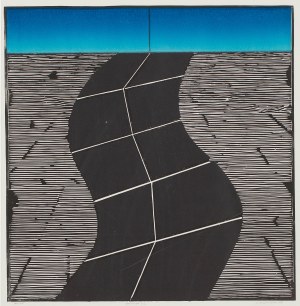 Ryszard Gieryszewski (1936 Warsaw-2021 there), Road, 1996