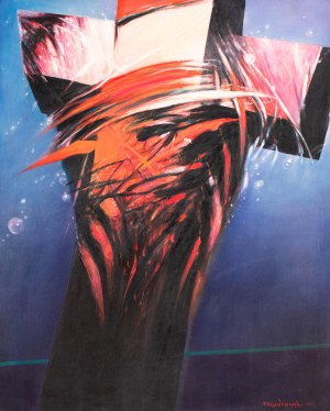 Henryk Mądrawski (1933 Osusznica-2009 Gdańsk), Composition, 1993.
