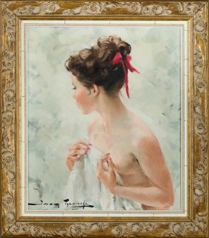 Igor Talwinski (1907 Warsaw - 1983 Paris), Nude of a young woman