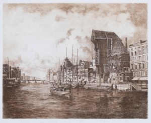 Wojciech Górecki (born 1959), Crane on the Motlawa River, 1997