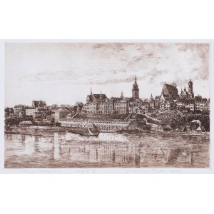 Wojciech Górecki (ur. 1959 rok), Panorama Warszawy X VIII w, 2001