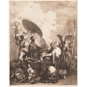 Jan Piotr Norblin de la Gourdaine (1745 Misy- Faut- Yonne - 1830 Paryż), Powołanie Przemysława Oracza na króla Czech