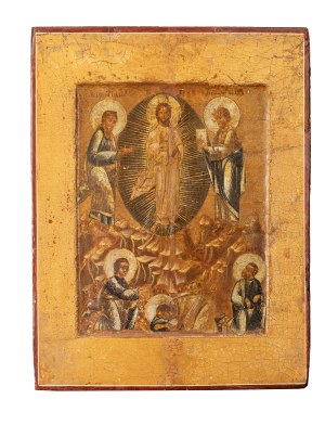 Icon of the Transfiguration on Mount Tabor, Russia, 18th century.
