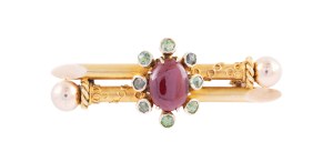 Brooch, Russia, 19th/20th century.