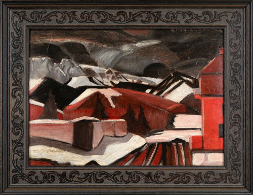 Rafał MALCZEWSKI (1892 - 1965), Górski pejzaż