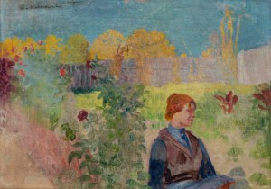 Jacek MALCZEWSKI (1854 - 1929), In the garden, 1902