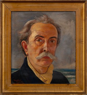 Wlastimil HOFMAN (1881 - 1970), Self-portrait against the Sea, 1942