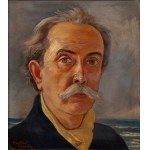 Wlastimil HOFMAN (1881 - 1970), Autoportret na tle morza, 1942