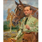 Wojciech KOSSAK (1856 - 1942), Portret mężczyzny, 1940