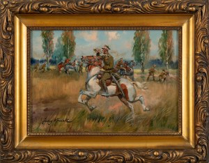 Jerzy KOSSAK (1886 - 1955), Lancers
