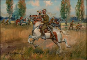 Jerzy KOSSAK (1886 - 1955), Lancers
