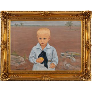 Wlastimil HOFMAN (1881 - 1970), Chłopczyk z owocem, 1932