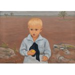 Wlastimil HOFMAN (1881 - 1970), Chłopczyk z owocem, 1932