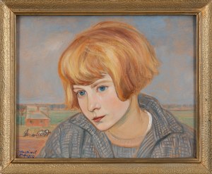 Wlastimil HOFMAN (1881 - 1970), Portrait of a girl, 1928