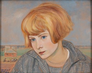 Wlastimil HOFMAN (1881 - 1970), Portrait of a girl, 1928