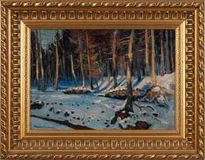 Mieczysław FILIPKIEWICZ (1891 - 1951), Winter Landscape