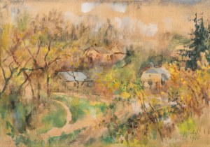 Kazimierz SICHULSKI (1879 - 1942), Landscape, 1940