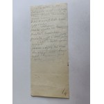 RECEPTA LEKARSKA LEKARZ ANDRZEJ KNAPCZYK, KSIĄŻ WIELKI, MIECHÓW 1943 R