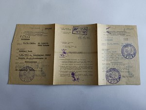 TOURIST PASS TATRY 1967, KOMENDA MIEJSKA W KRAKOWIE, POLISH AND CZECHOSLOVAK STAMPS AND STAMPS