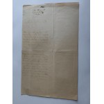 PISMO SĄDOWA KRAKÓW, 1886 R, PIECZĘCIOWE URZĘDOWE I IMIENNE, ZNACZEK