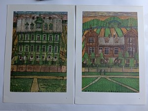 JERZY MADEYSKI, TEKA NIKIFOR KRYNICKI, 12 REPRODUCTIONS, ART AND GRAPHICS PUBLISHING HOUSE KRAKOW 1970