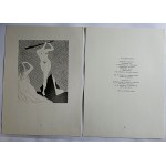 GUNTER DREBUSCH, TEKA GRAFIKI, 7 SZTUK, WIERSZE W JĘZYKU POLSKIM I JĘZYKU NIEMIECKIM, WYDAWNICTWO SPOŁCZENY KOMITET ODNOWY ZABYTKÓW KRAKOWA 1988 R