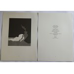 GUNTER DREBUSCH, TEKA GRAFIKI, 7 SZTUK, WIERSZE W JĘZYKU POLSKIM I JĘZYKU NIEMIECKIM, WYDAWNICTWO SPOŁCZENY KOMITET ODNOWY ZABYTKÓW KRAKOWA 1988 R