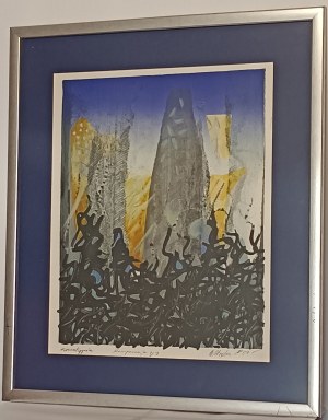 Ryszard Otręba, composition V 2 with catalog