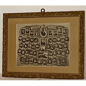 P. BIRENBAUM, Abiturienci Państwowego Gimnazjum w Nisku 1935-1945, NISKO, Rozwadów, Fotograf P. BIRENBAUM , Rozwadów n/s