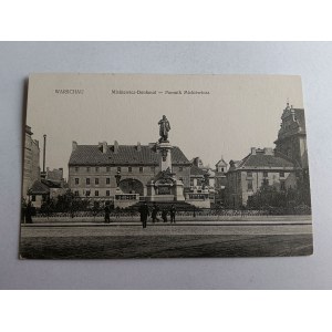 WARSZAWA WARSCHAU POMNIK MICKIEWICZA