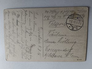 TCZEW DIRSCHAU PANORAMA STAMP 1916