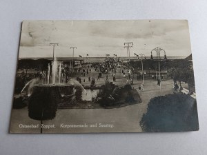 SOPOT OSTSEEBAD ZOPPOT PROMENADE, STAMP, STAMP 1929
