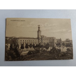 WARSZAWA RATUSZ, STEMPEL, ZNACZEK 1929 R