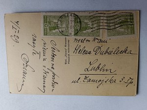 WARSAW CITY HALL, STAMP, STAMP 1929