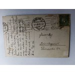 GORGANY SZCZYT JAWORNIKA STEMPEL WARSZAWA 1932 R, ZNACZEK, STEMPEL PACZKI ŻYWNOŚCIOWE
