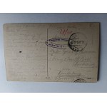 BYDGOSZCZ BROMBERG, RZEKA, WIDOK Z MOSTU GDAŃSKIEGO STEMPEL LAZ KLINIK 1917 R