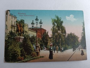 BYDGOSZCZ BROMBERG, MONUMENT, KAISER WILHELM DENKMAL STAMP 1916