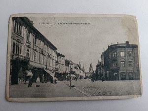 LUBLIN STREET KRAKOWSKIE PRZEDMIEŚCIE 1915