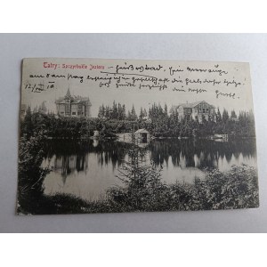 TATRY SZCZYRBSKIE JEZIORO, ZNACZEK, STEMPEL 1909 R