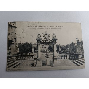 KRAKÓW SADZAWKA ŚW STANISŁAWA NA SKAŁCE, ZNACZEK 1909 R