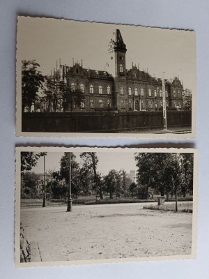 SET OF 2 PHOTOS Lodz Litzmannstadt 1943 R