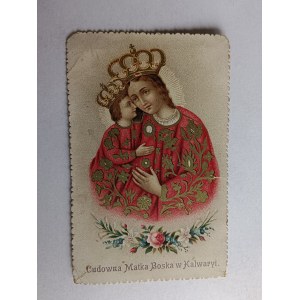 OBRAZEK KALWARIA ZEBRZYDOWSKA CUDOWNA MATKA BOSKA