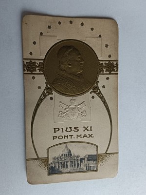 PICTURE POPE PIUS XI PON MAX