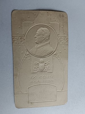 PICTURE POPE PIUS XI PON MAX